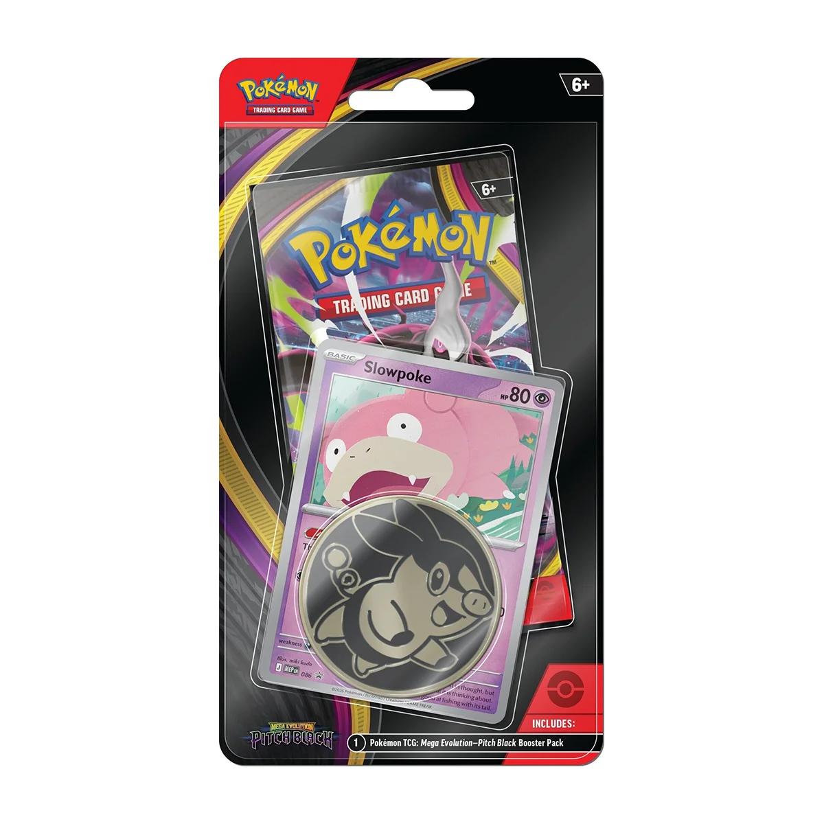 Pitch Black Checklane Blister (Slowpoke)