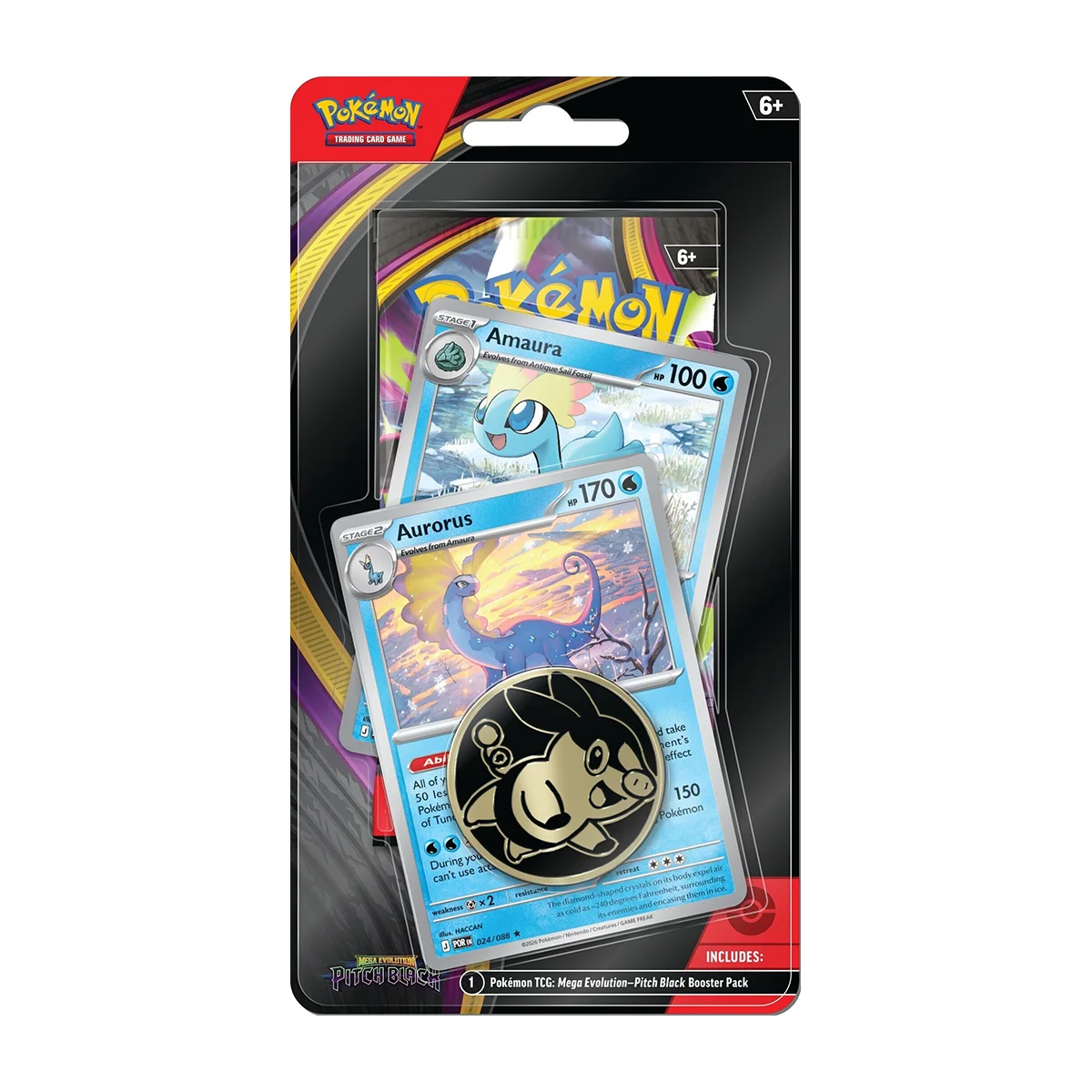 Pitch Black Premium Checklane Blister (Aurorus)