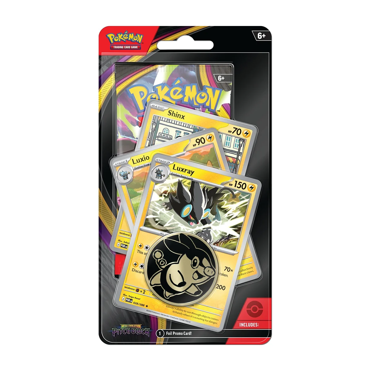 Pitch Black Premium Checklane Blister (Luxray)