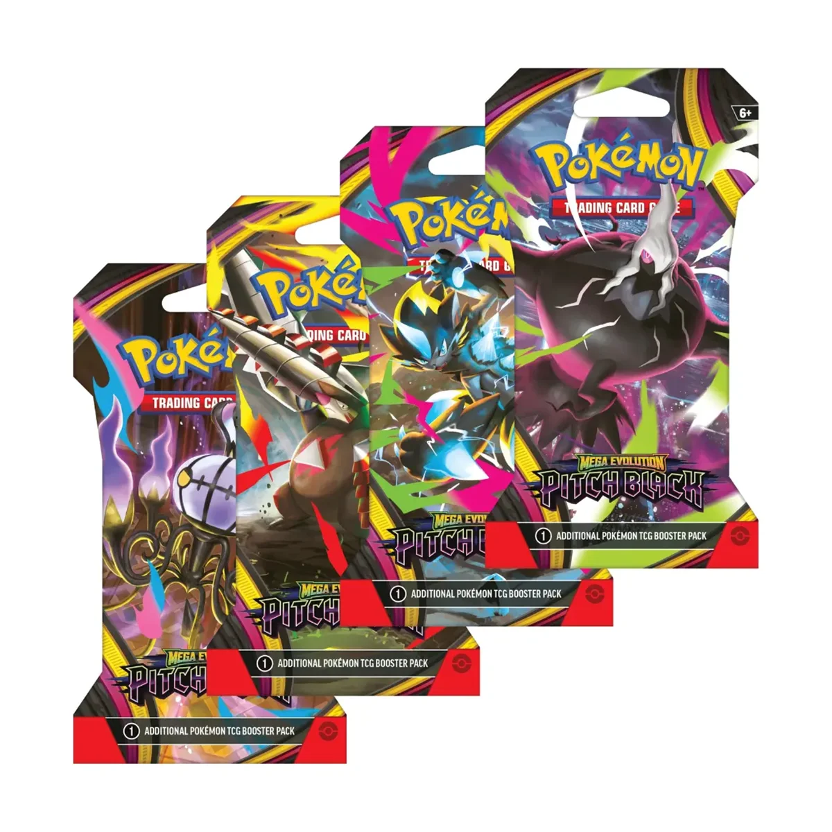 Pitch Black Sleeved Booster Pack