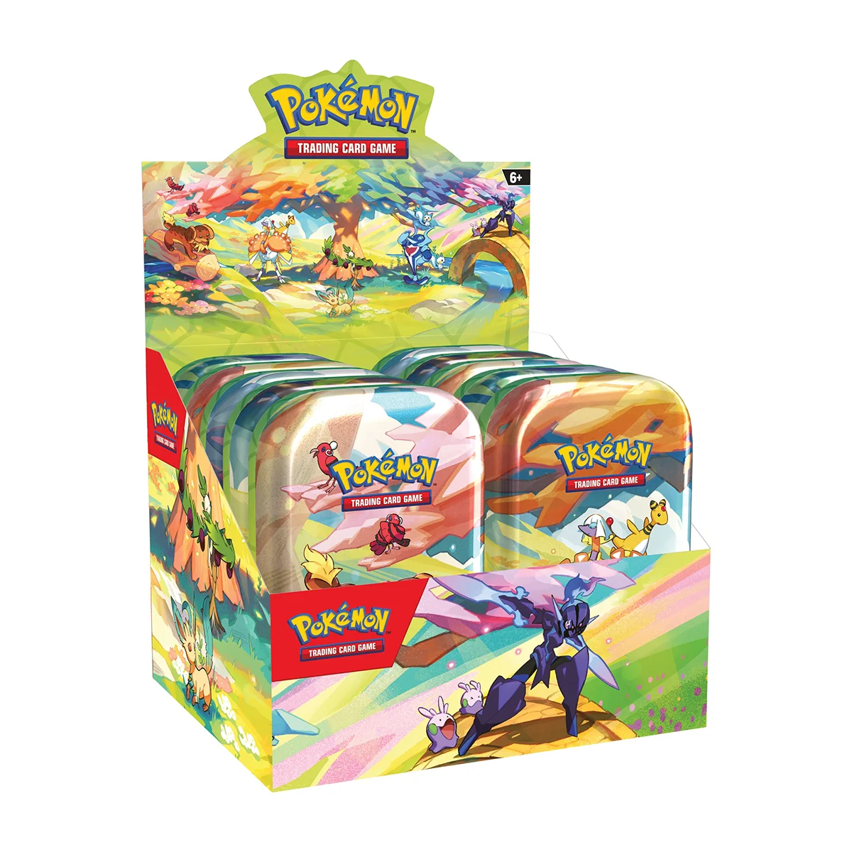 Vibrant Paldea Mini Tin Display